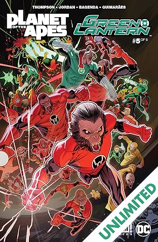 Planet of the Apes/Green Lantern #5 (of 6)